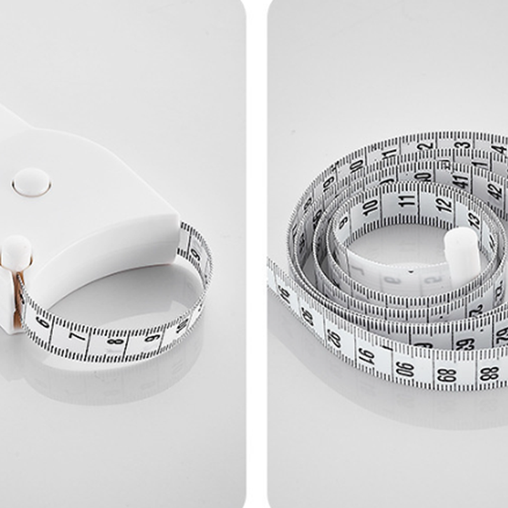 Body Fitness Measuring Tape – Retractable, Flexible Tape for Accurate Body Measurements