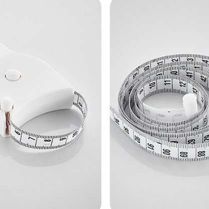 Body Fitness Measuring Tape – Retractable, Flexible Tape for Accurate Body Measurements