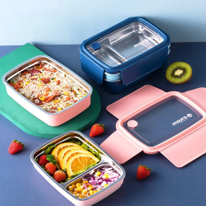 Fuji Stainless Steel Lunch Box – Freshness Sealed in Style