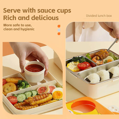 Chickie Chik Steel Lunch Box 3D – Cute, Strong & Snack-Ready