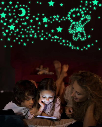Glow Star & Moon Night Light Stickers