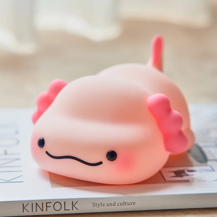 DreamLotl Silicone Axolotl Night Lamp