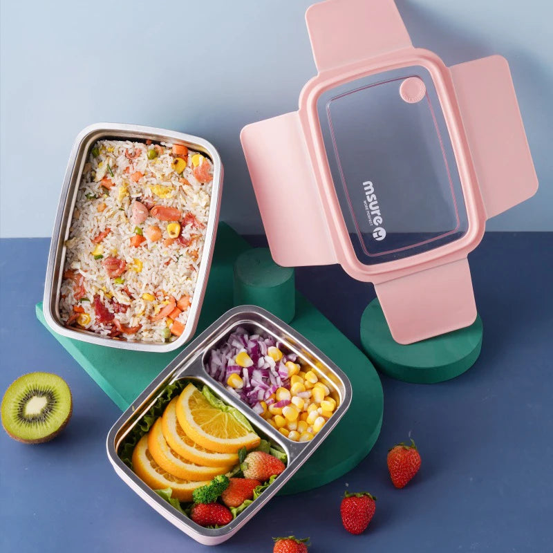 Fuji Stainless Steel Lunch Box – Freshness Sealed in Style