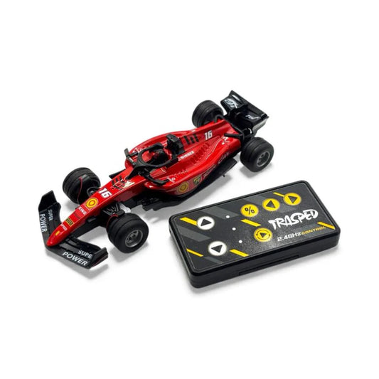 Trasped Micro F1-Style RC Race Car RED | 2.4GHz Remote Control Toy