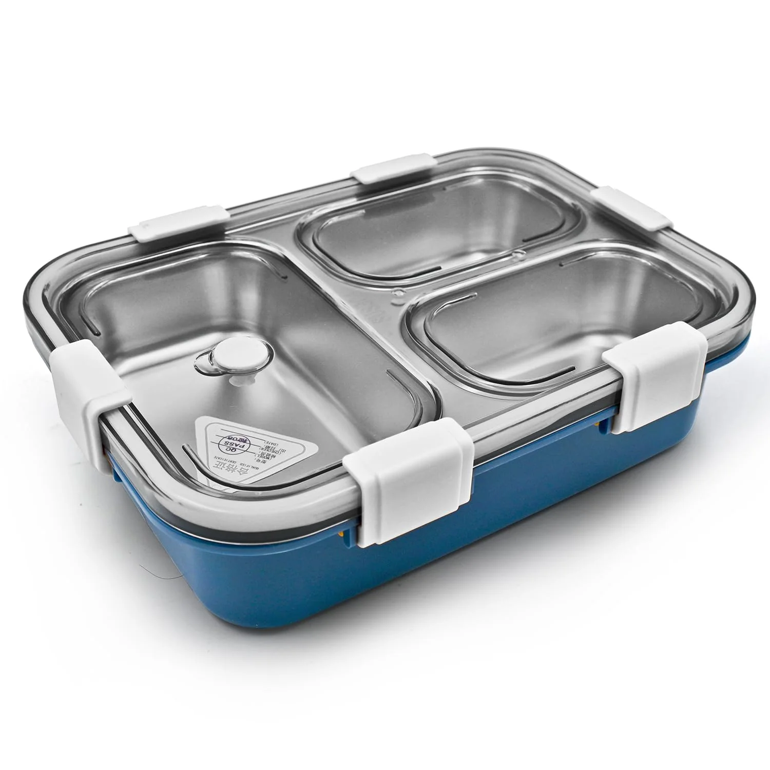 3 COMPARTMENT STAINLESS STEEL LUNCH BOX - Slato India